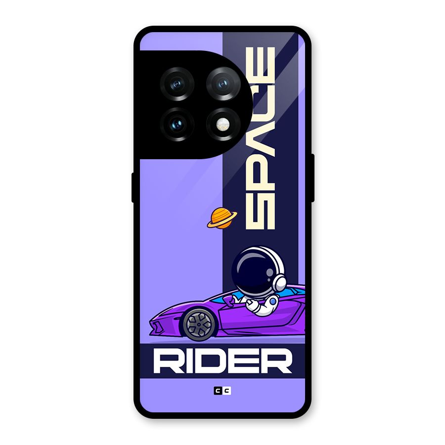 Space RIder Glass Back Case for OnePlus 11