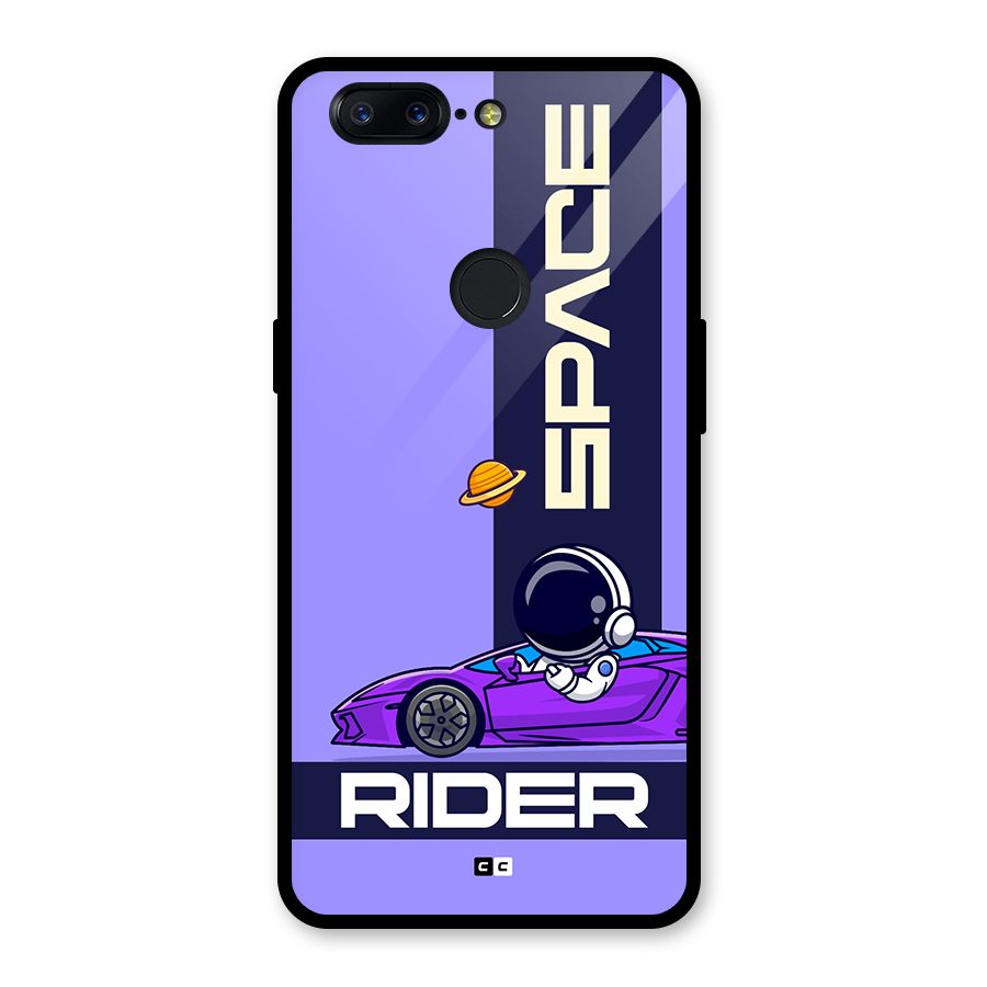 Space RIder Glass Back Case for OnePlus 5T