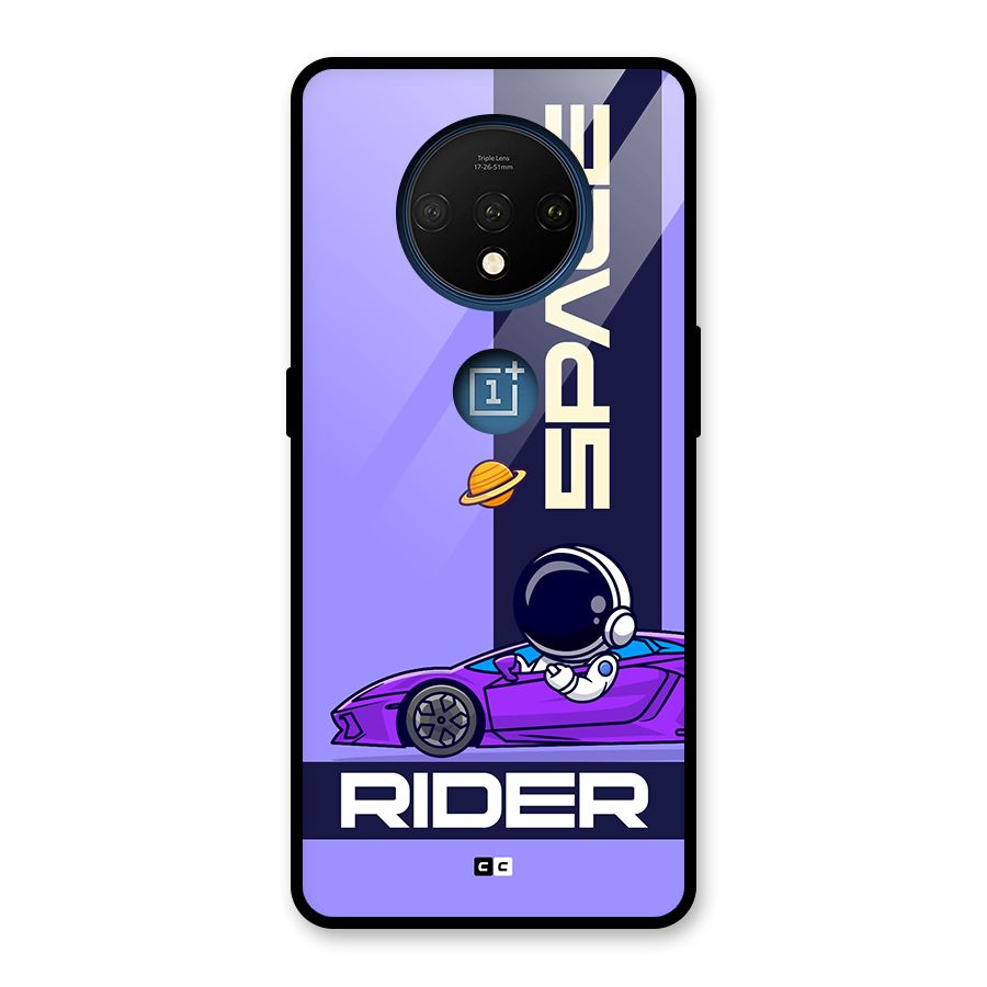 Space RIder Glass Back Case for OnePlus 7T