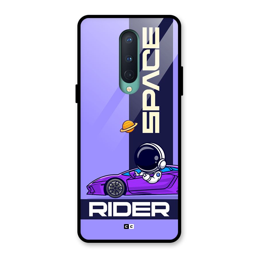 Space RIder Glass Back Case for OnePlus 8