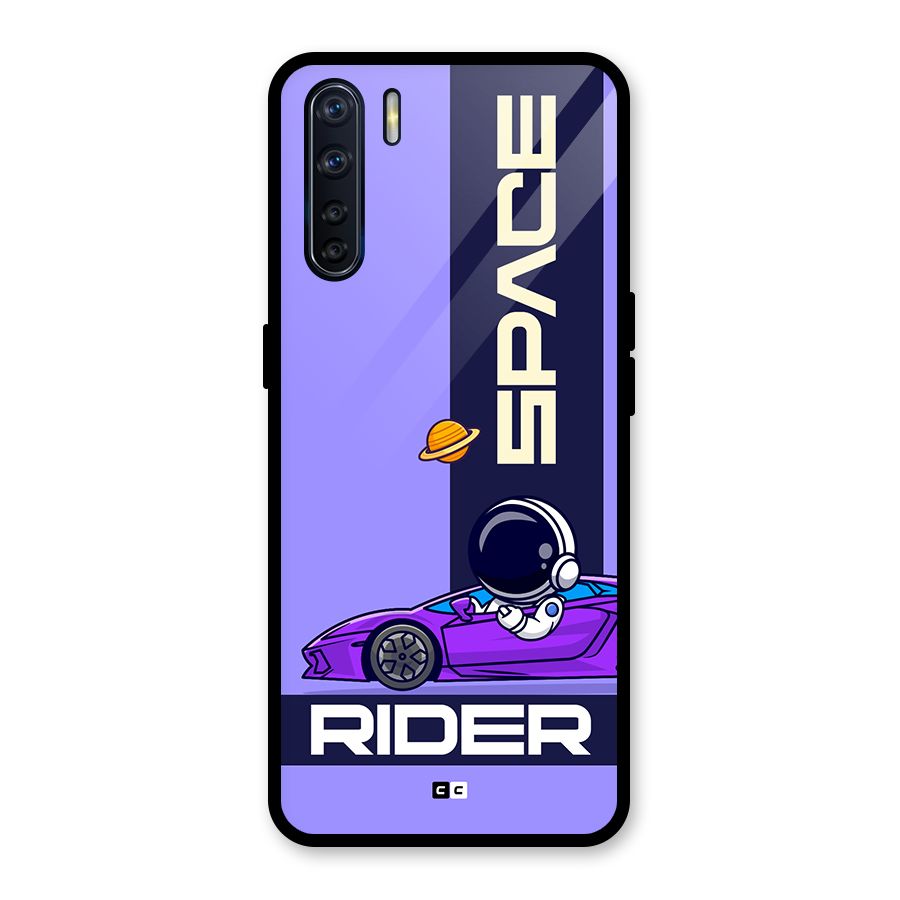 Space RIder Glass Back Case for Oppo F15