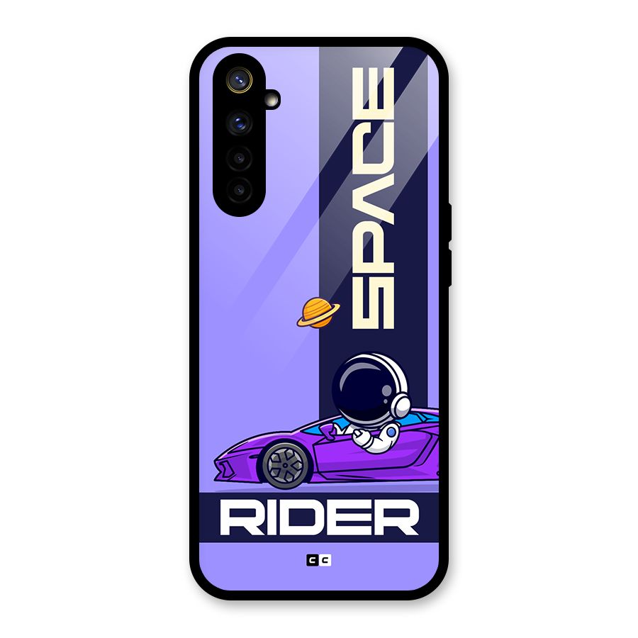 Space RIder Glass Back Case for Realme 6