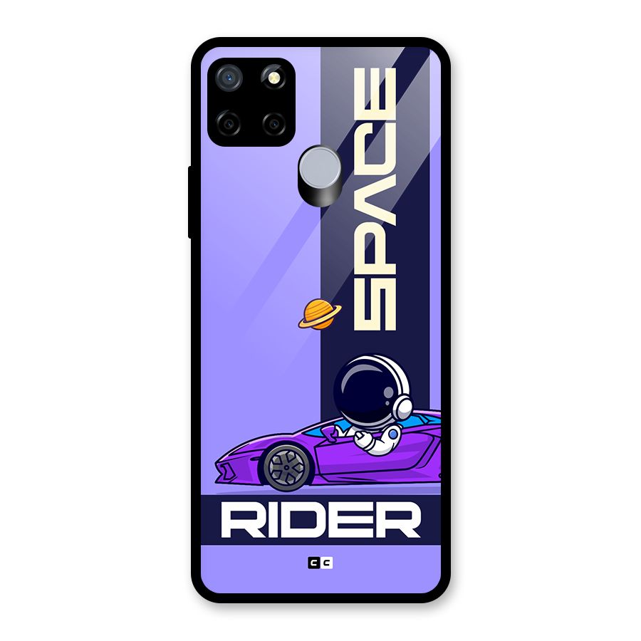 Space RIder Glass Back Case for Realme C12