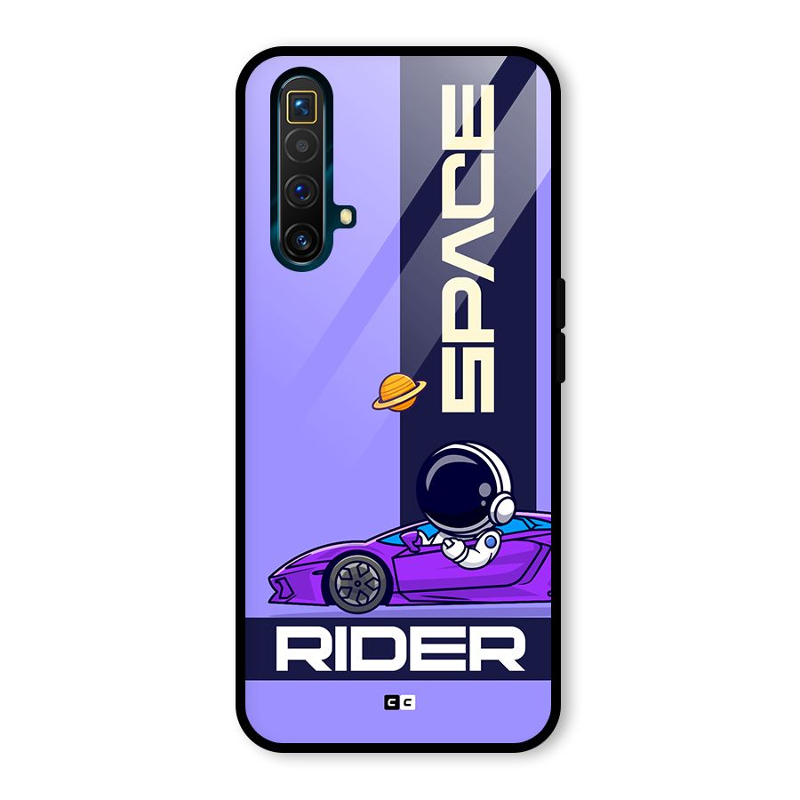Space RIder Glass Back Case for Realme X3 SuperZoom