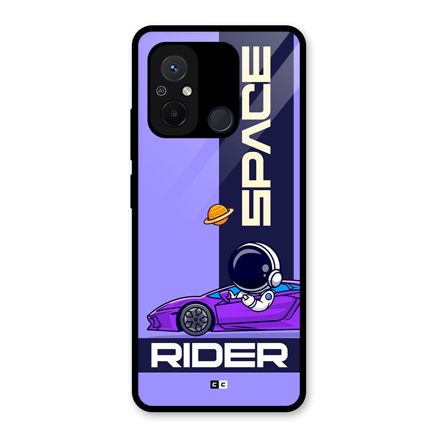 Space RIder Glass Back Case for Redmi 12C