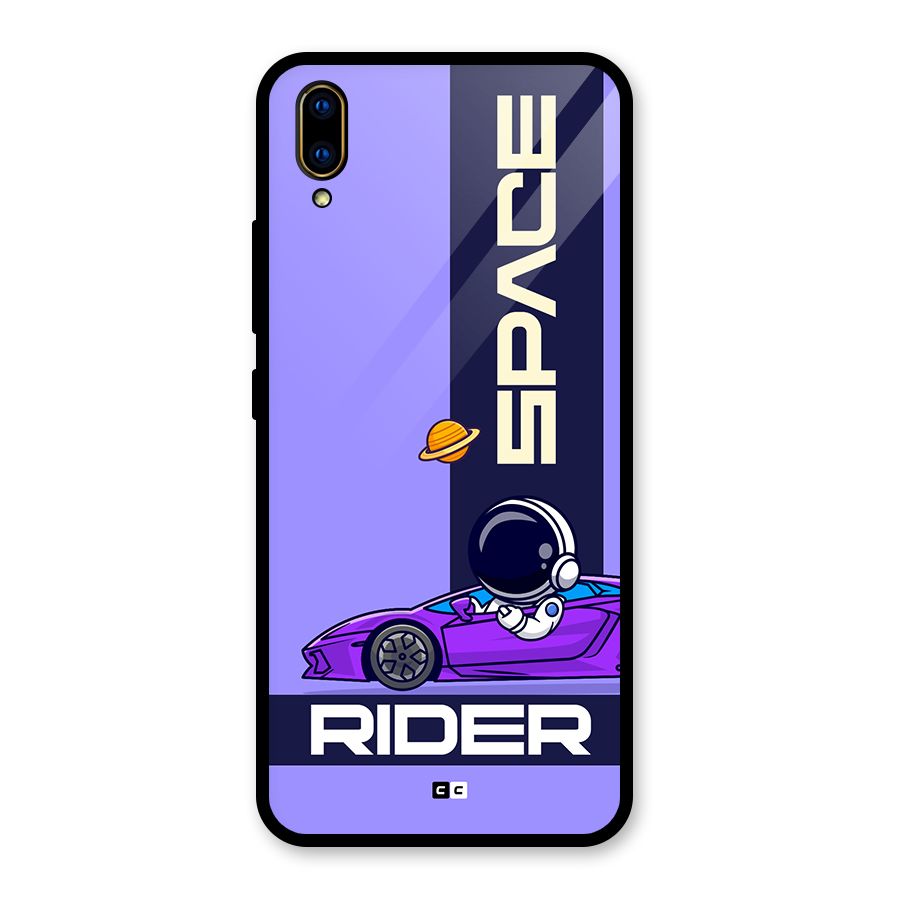 Space RIder Glass Back Case for Vivo V11 Pro