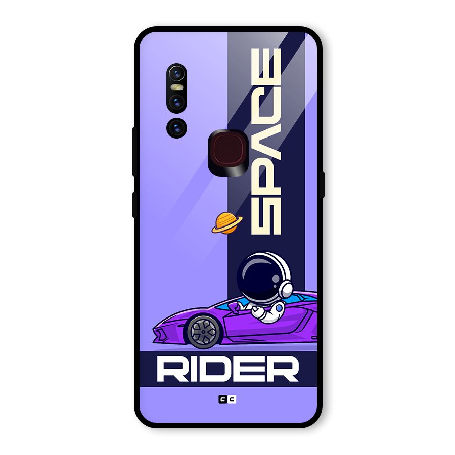 Space RIder Glass Back Case for Vivo V15