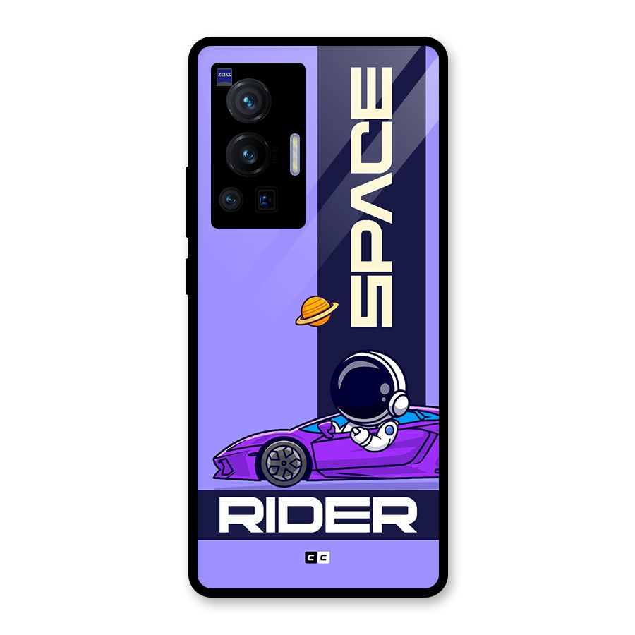 Space RIder Glass Back Case for Vivo X70 Pro