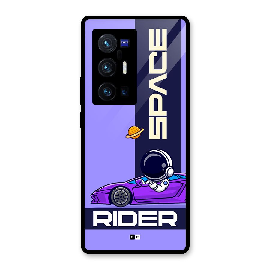 Space RIder Glass Back Case for Vivo X70 Pro Plus
