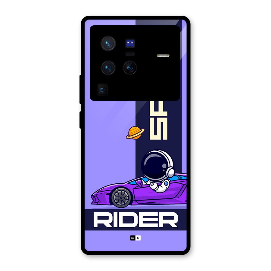 Space RIder Glass Back Case for Vivo X80 Pro
