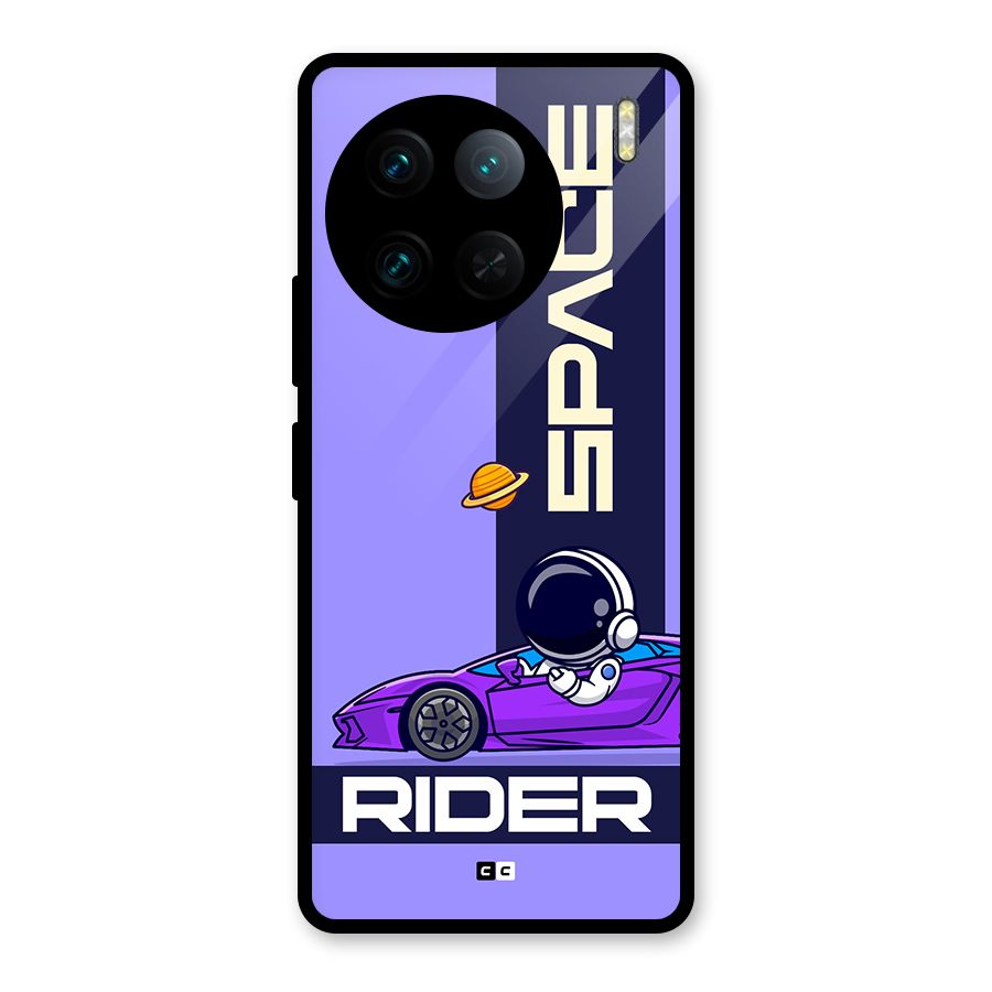 Space RIder Glass Back Case for Vivo X90 Pro