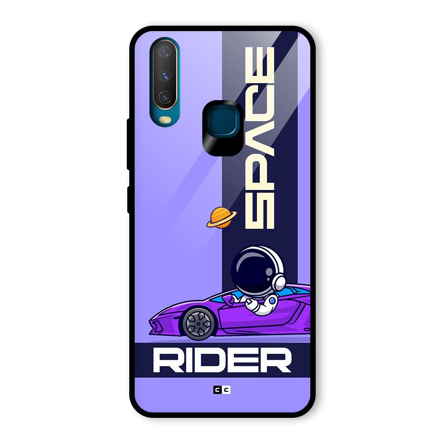 Space RIder Glass Back Case for Vivo Y17