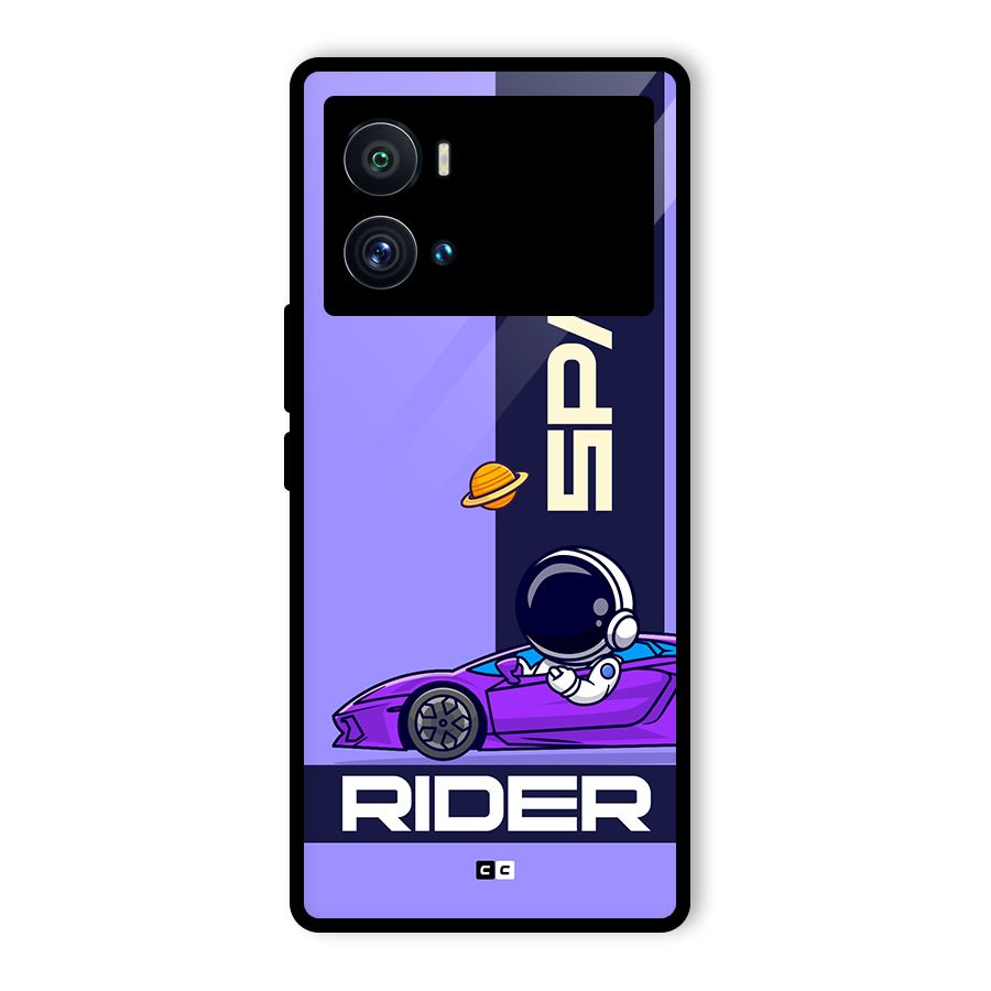 Space RIder Glass Back Case for Vivo iQOO 9 Pro