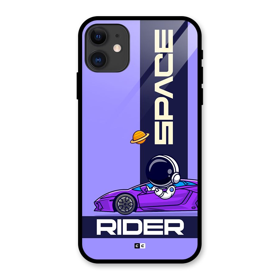 Space RIder Glass Back Case for iPhone 11