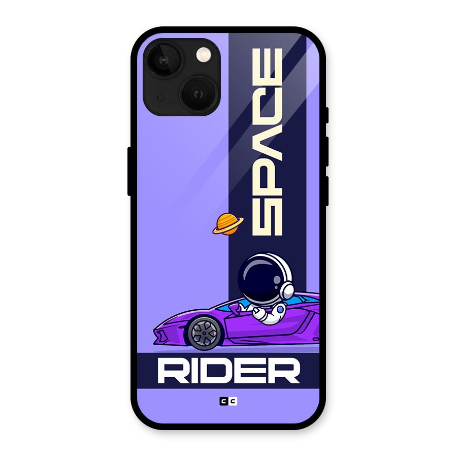 Space RIder Glass Back Case for iPhone 13