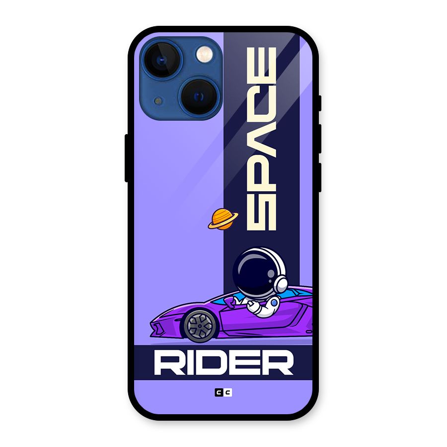 Space RIder Glass Back Case for iPhone 13 Mini