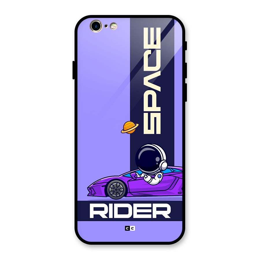 Space RIder Glass Back Case for iPhone 6 6S