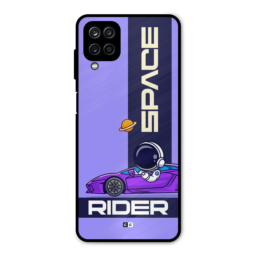Space RIder Metal Back Case for Galaxy A12