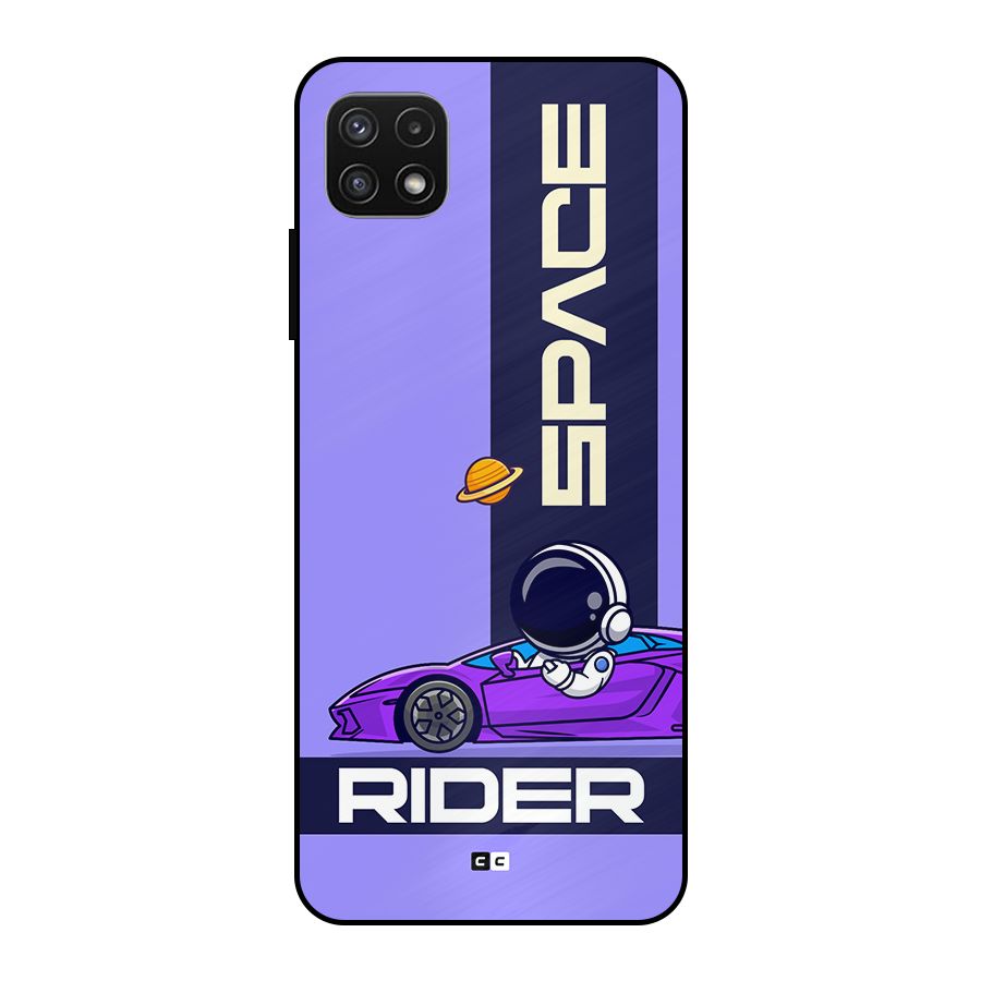 Space RIder Metal Back Case for Galaxy A22 5G