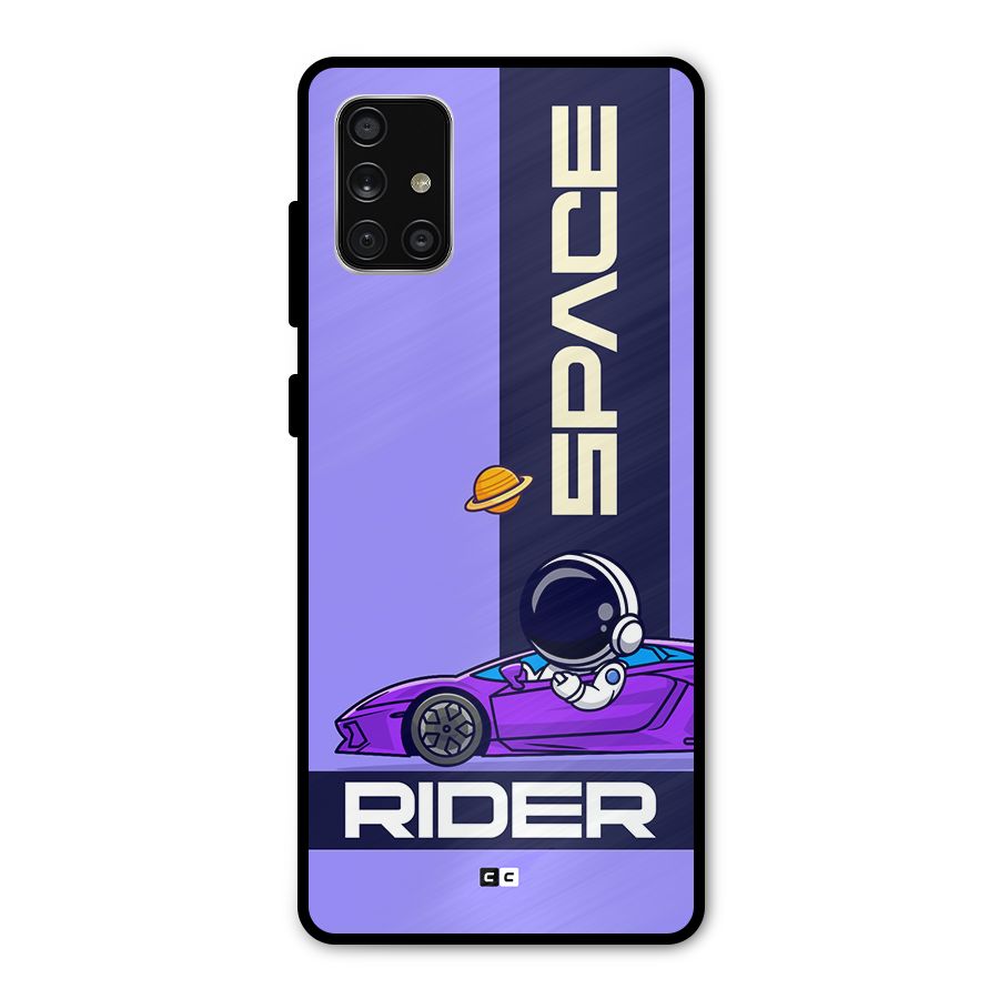 Space RIder Metal Back Case for Galaxy A71