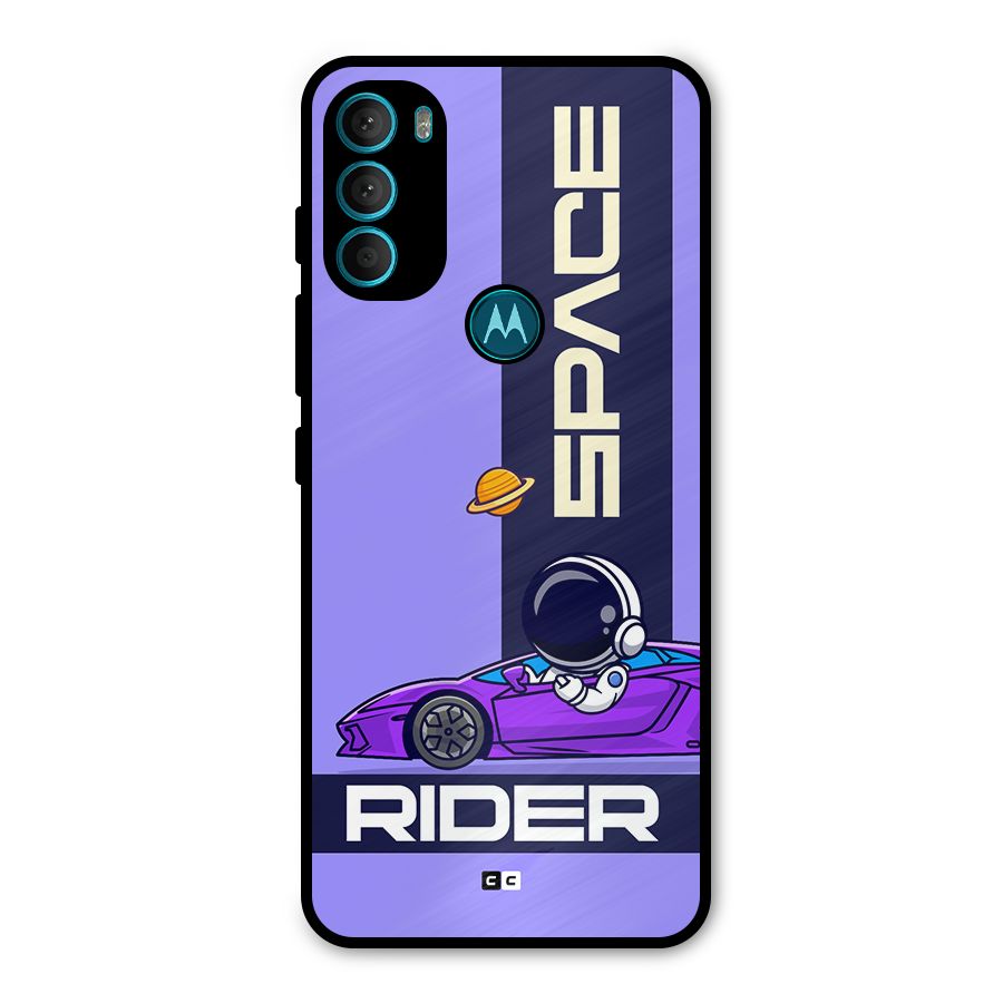 Space RIder Metal Back Case for Moto G71 5G