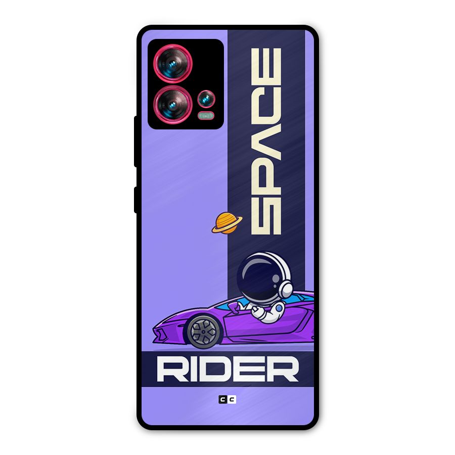 Space RIder Metal Back Case for Motorola Edge 30 Fusion