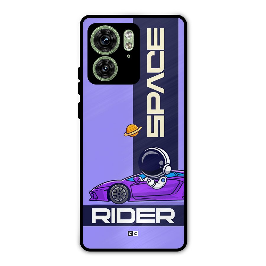 Space RIder Metal Back Case for Motorola Edge 40 5G