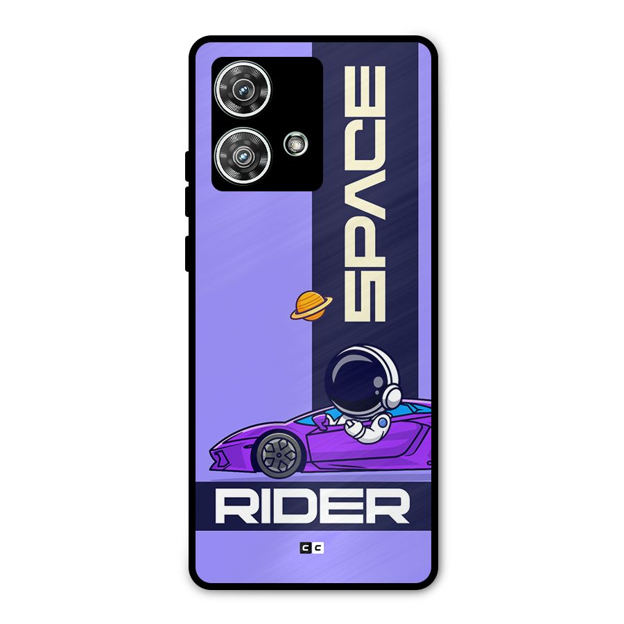 Space RIder Metal Back Case for Motorola Edge 40 Neo