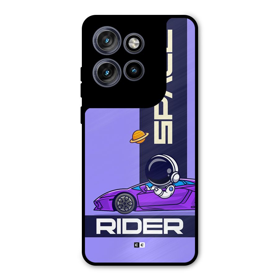 Space RIder Metal Back Case for Motorola Edge 50 Neo