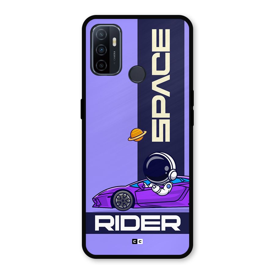 Space RIder Metal Back Case for Oppo A53