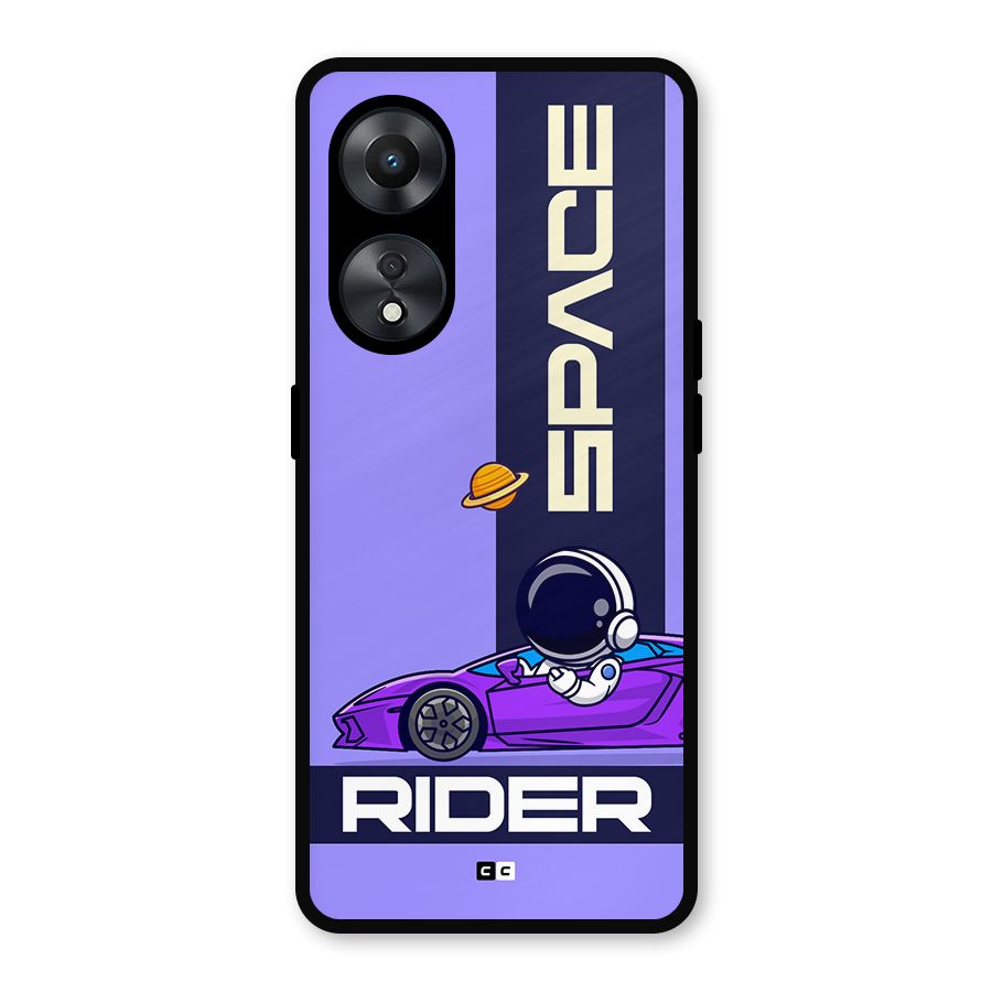 Space RIder Metal Back Case for Oppo A78