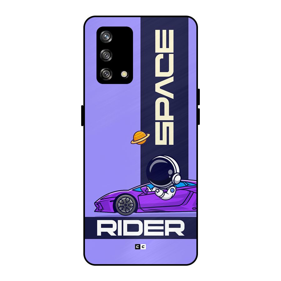 Space RIder Metal Back Case for Oppo F19