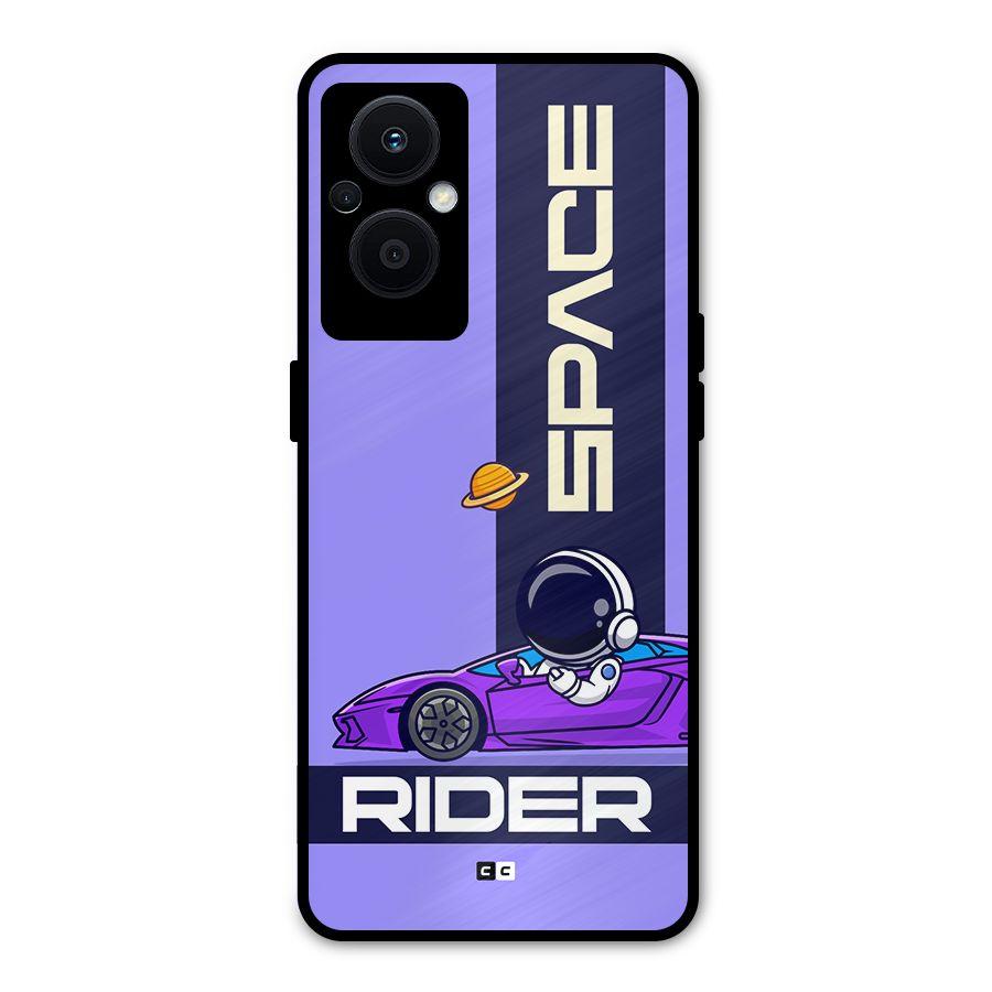 Space RIder Metal Back Case for Oppo F21 Pro 5G