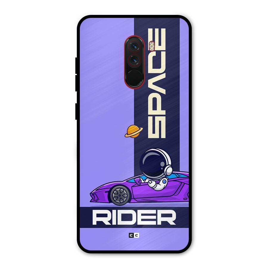 Space RIder Metal Back Case for Poco F1