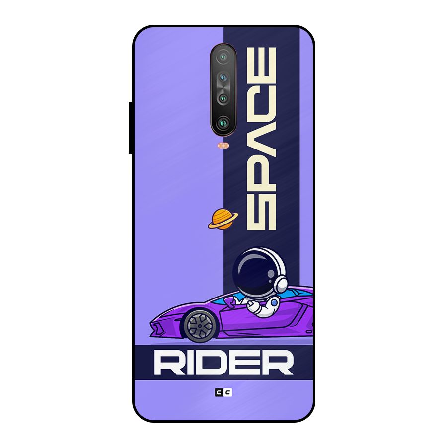Space RIder Metal Back Case for Poco X2