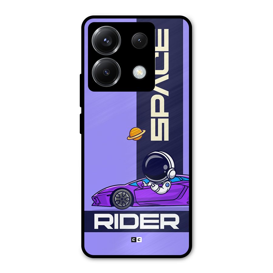 Space RIder Metal Back Case for Poco X6