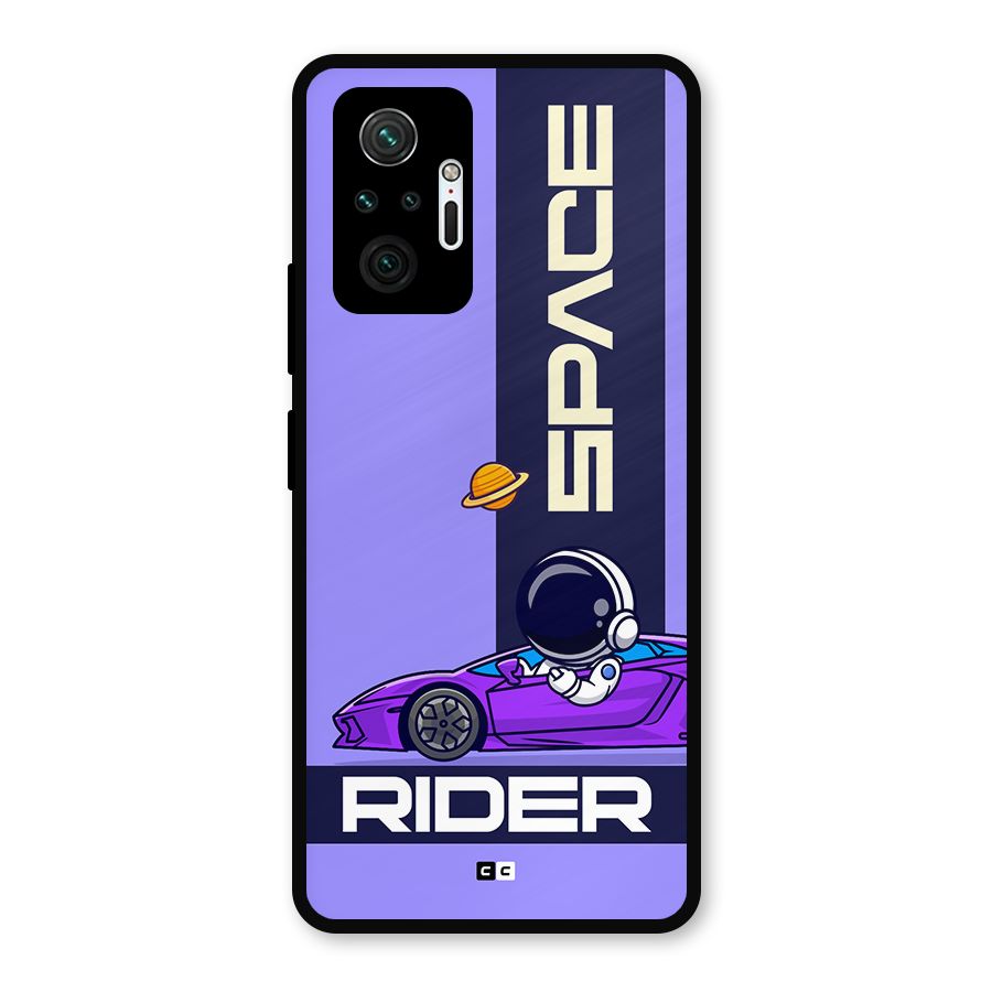 Space RIder Metal Back Case for Redmi Note 10 Pro Max