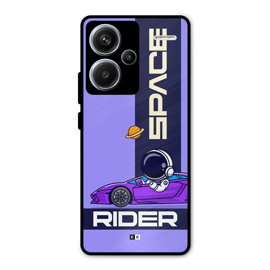 Space RIder Metal Back Case for Redmi Note 13 Pro Plus
