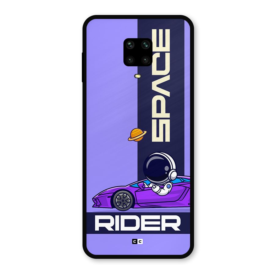 Space RIder Metal Back Case for Redmi Note 9 Pro Max