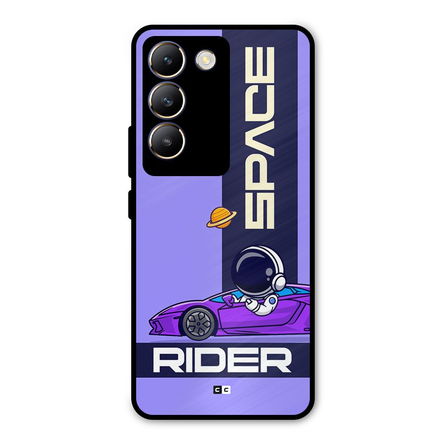 Space RIder Metal Back Case for Vivo T3 5G