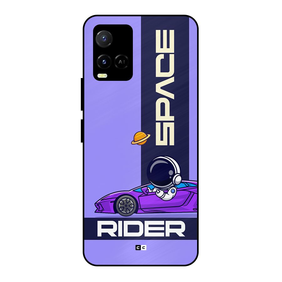 Space RIder Metal Back Case for Vivo Y33s