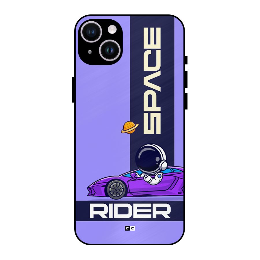 Space RIder Metal Back Case for iPhone 14 Plus