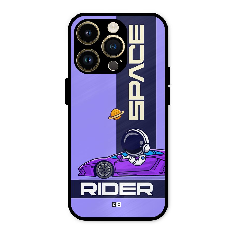 Space RIder Metal Back Case for iPhone 14 Pro