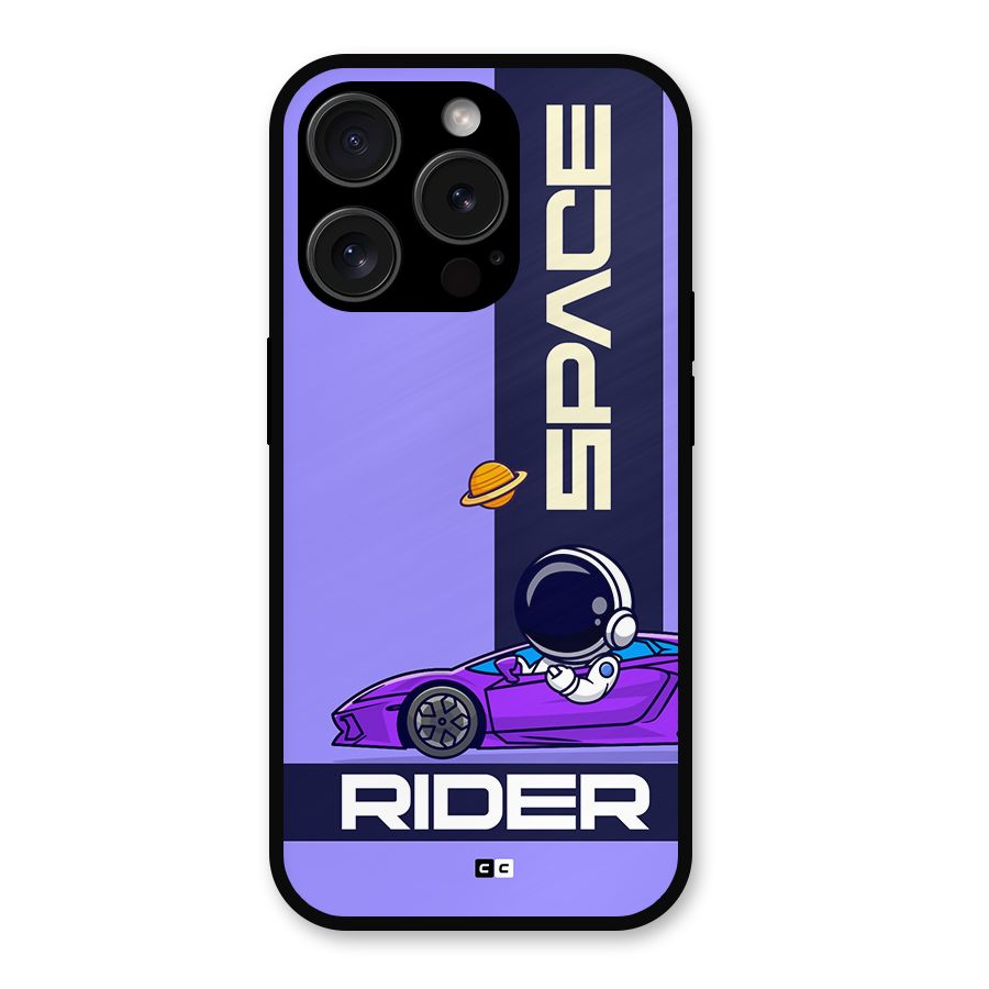 Space RIder Metal Back Case for iPhone 15 Pro