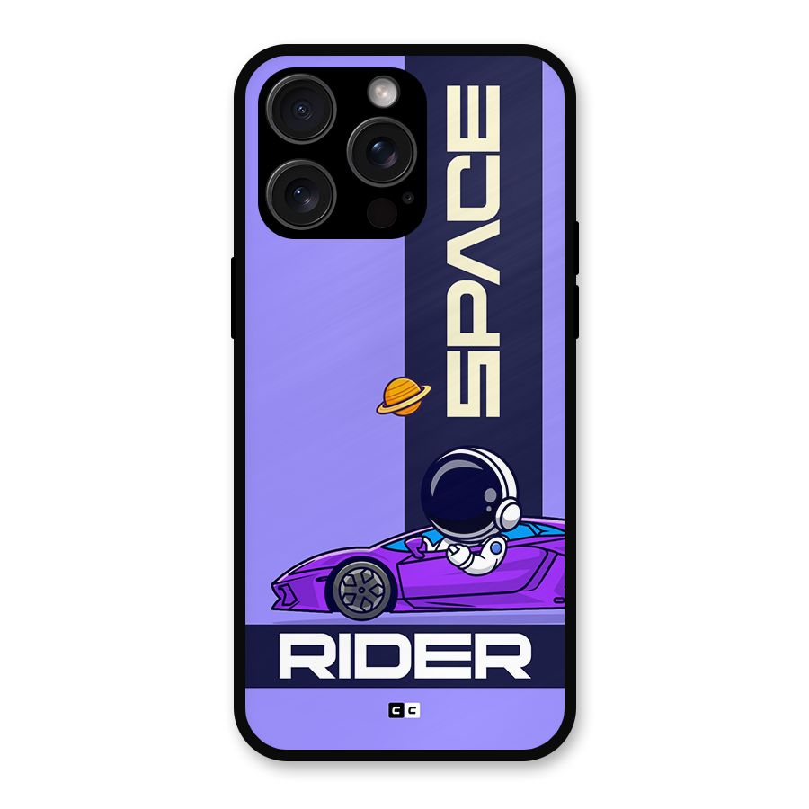 Space RIder Metal Back Case for iPhone 15 Pro Max