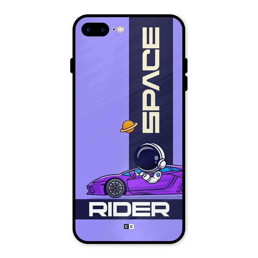 Space RIder Metal Back Case for iPhone 8 Plus