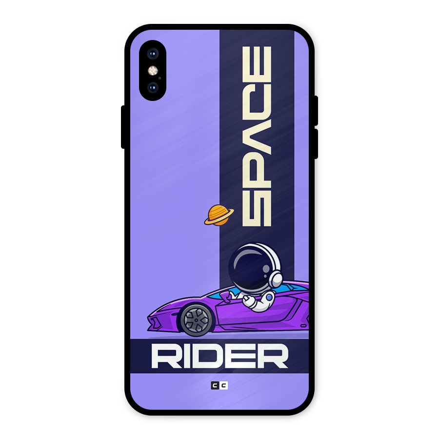 Space RIder Metal Back Case for iPhone XS Max