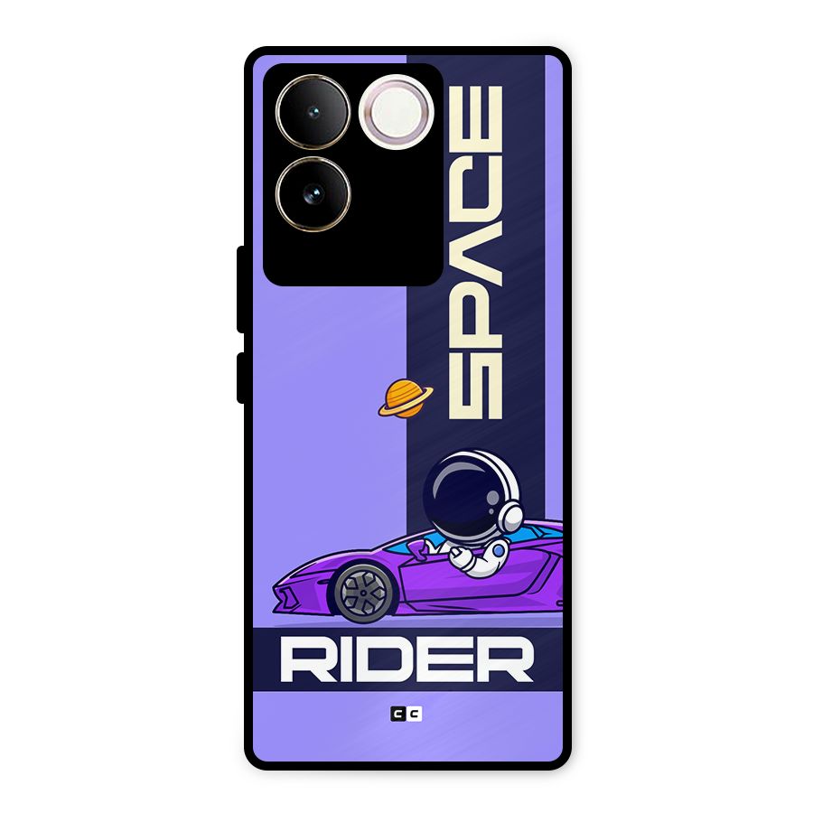 Space RIder Metal Back Case for iQOO Z7 Pro