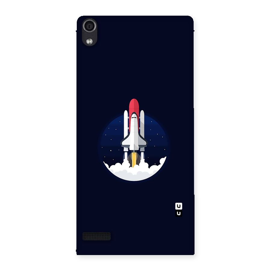 Space Rocket Minimal Back Case for Ascend P6