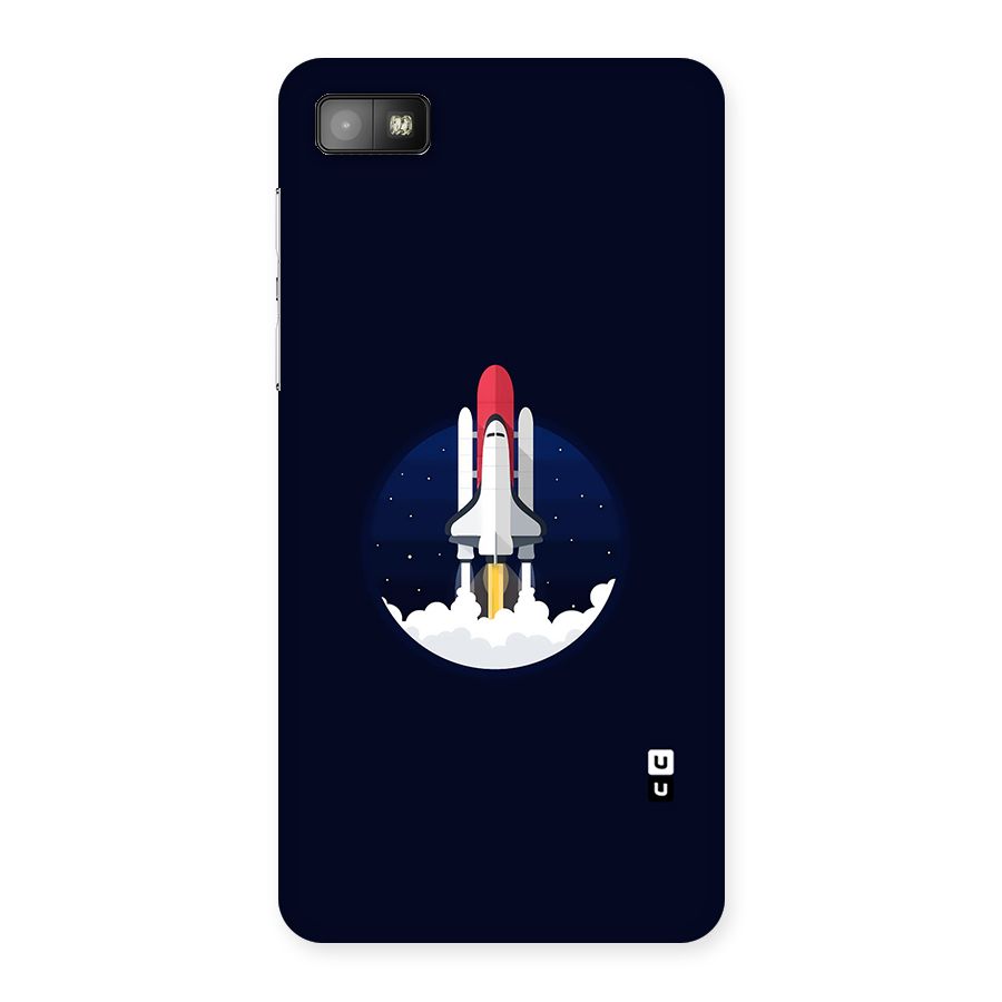 Space Rocket Minimal Back Case for Blackberry Z10